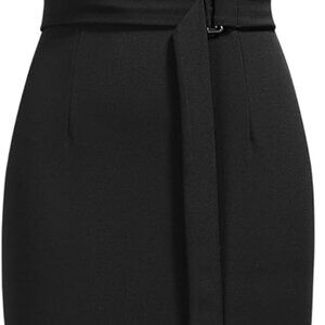Women's Sleeveless Crewneck Formal Dress Polyester Large Elegant Wedding Guest
